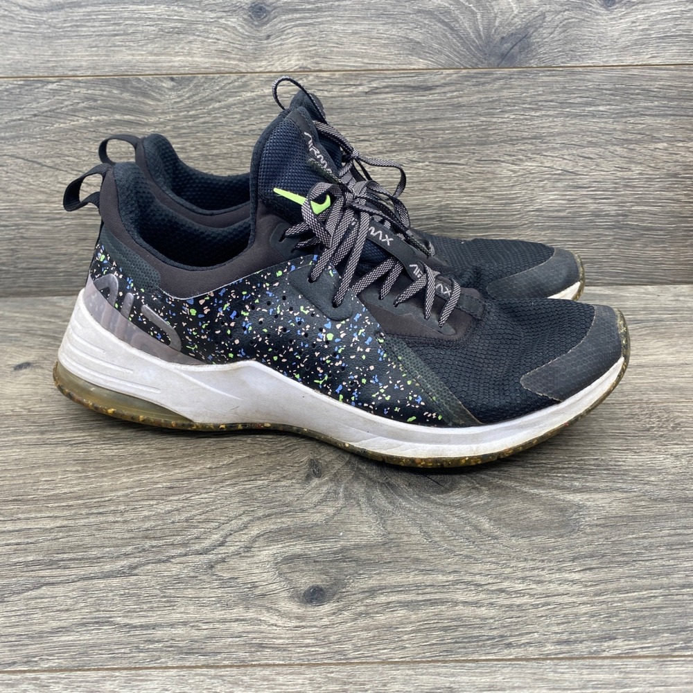 Nike Air Max Bella TR 3 Training Shoes Womens 11 Black Multi CJ0844-001 Speckled